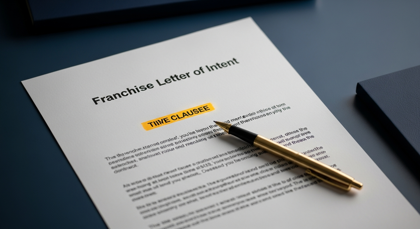 The Franchise LOI Trap: What to Push Back On Before You Sign